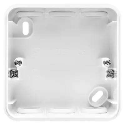 Wall Mounting Housing For Rcd Safety Socket-Outlet Ip44
