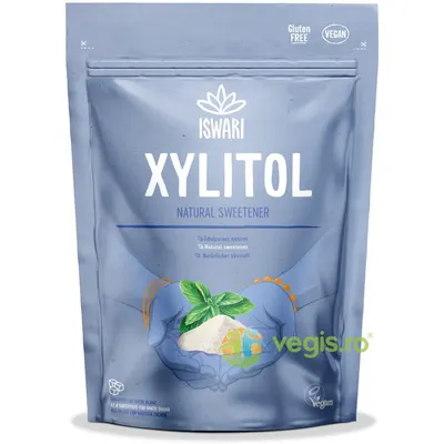 Indulcitor Natural Xylitol (Xilitol) fara Gluten 250g