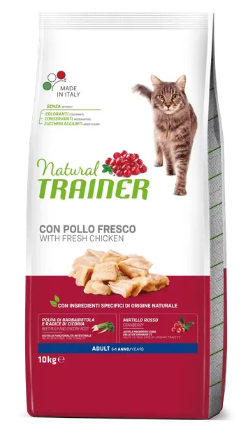 Hrana Uscata Pisici, Natural Trainer, Pui, 10 kg