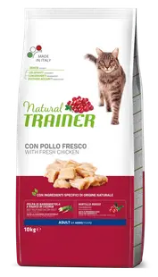 Hrana Uscata Pisici, Natural Trainer, Pui, 10 kg