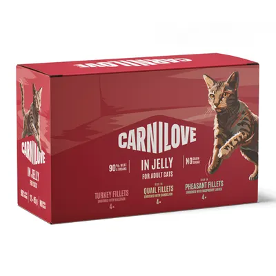 Carnilove Cat Pouch Jelly Multipack 12 x 85 g
