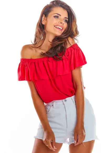 Bluza dama - Viscoza/Elastan - Fucsia