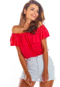 Bluza dama - Viscoza/Elastan - Fucsia