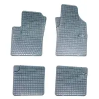 Set covorase auto din cauciuc Ford Ka 2 2008-2016, Fiat 500 500C 2007- Fiat Panda 2003-2012 2013- culoare Gri, presuri FROGUM, 4 buc.