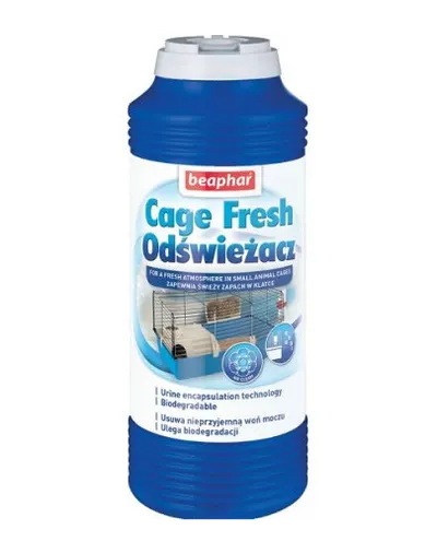BEAPHAR Cage Fresh Odorizant pentru cuști de animale mici 600 g