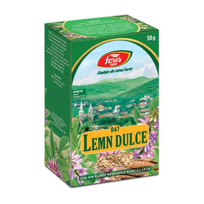 Ceai radacina de Lemn-dulce R47, 50g, Fares