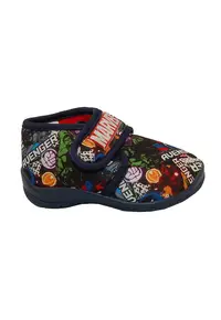 Pantofi sport cu imprimeu si velcro - Multicolor