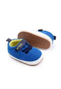 Pantofiori Sport Casual - Textil - Baieti - Siret - Velcro - Albastru - Albastru