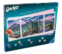 Set de pictură Ravensburger CreArt - Silueta New York-ului