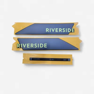 Sticker baterie RIVERSIDE 520E Albastru
