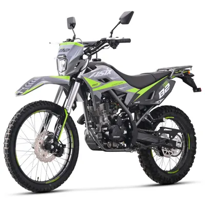 Motocicleta Enduro Cross,Asix XB82, A1, 250cc, 21 18,gri-verde