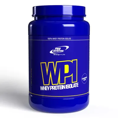Izolat proteic din zer +90% proteine, WPI, Căpșuni, 900g