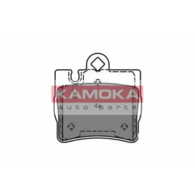 Set placute frana, frana disc KAMOKA JQ1012854