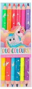 Creioane colorate cu două fețe Depesche Ylvi - 6 buc