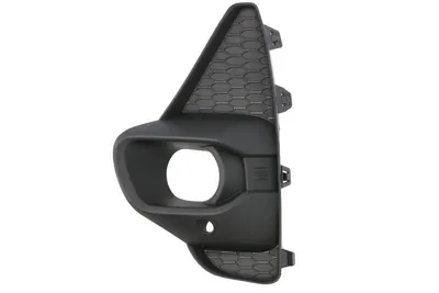 Grila ventilatie bara fata stanga potrivit OPEL CORSA F dupa 2019 - (cu orificii pentru lumini de zi, negru, GS LINE)