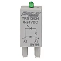 Modul protecție cu diodă și LED verde 6-24V c.c. A1