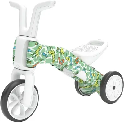 Bicicletă de echilibru 2 în 1 Chillafish - Bunzi FAD 7, Giraffiti