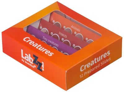 Set de mostre pregătit Levenhuk - LabZZ C12, de la ființe vii