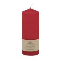 Lumânare Eco candles by Ego dekor Top, durată ardere 50 h, roșu