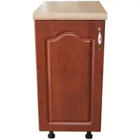 Corp inferior cu 1 Usa Stanga Zebra, Wenge/MDF Cedru Mustata, blat Artar 40 x 85 x 60
