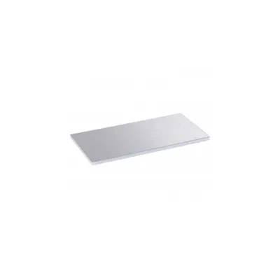 Finishing plate pentru plastic lids and trims pentru standard Doza pardosealaes - 8/12 module - stainless steel finish