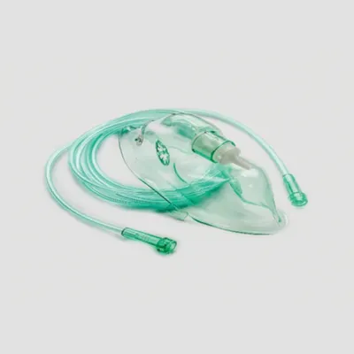 Masca de oxigen simpla pentru copii, cu tub 1.4 m, sterila