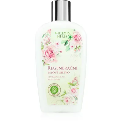 Bohemia Gifts Bohemia Herbs Rose lapte de corp 250 ml