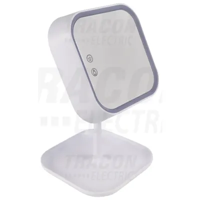 Oglinda de machiaj cu iluminare LED LALCM8W 100-240 VAC, 50Hz, 8 W, 150 lm, 6000 K,3,7V 1000mAh Li-Ion