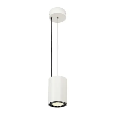 Lampa suspendata, lustra SUPROS pandantiv, alb Interior pandantiv LED, rotund, alb, 4000K, 60 ° reflector, CRI90, 3520lm