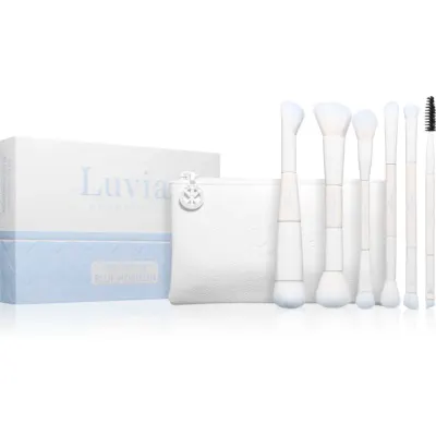 Luvia Cosmetics Duo Voyage set de călătorie cu pensule Blue Horizon 7 buc