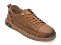 Pantofi sport BITE THE BULLET maro, A76021, din piele naturala