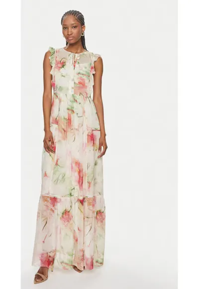 Rochie dama - 303808372 - Viscoza - Multicolor - Multicolor