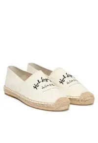 Espadrile dama - tesatura - bej ecru -
