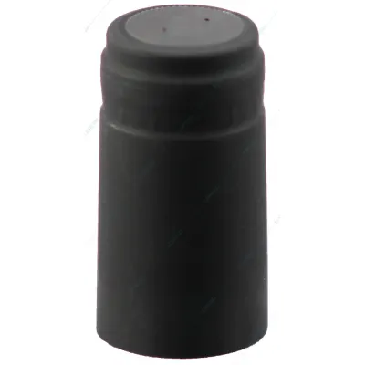 Capison negru PVC pentru sticle de vin - Default Title