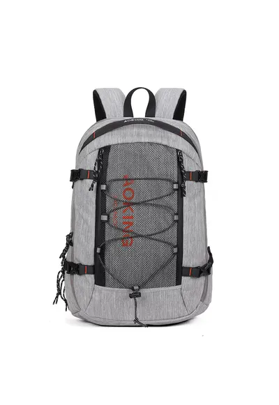 Rucsac textil cu logo - Gri
