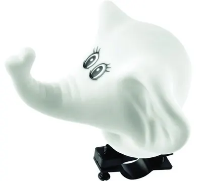 Sonerie Copii Elephant Plastic Cauciuc Alb