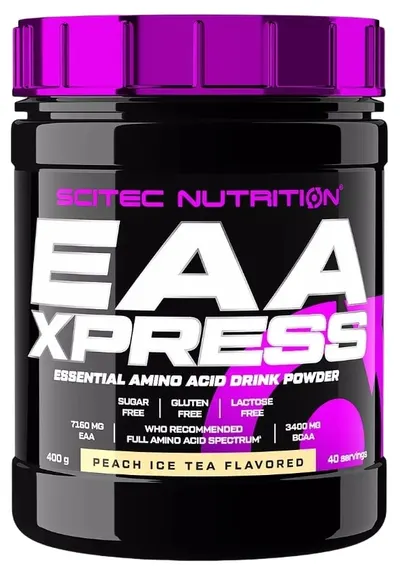 EAA Xpress, ceai cu gheață de piersici, 400 g, Scitec Nutrition