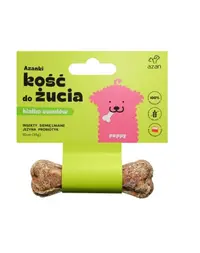 AZANKI Os de ros pentru catelusi Puppy 10cm cu insecte