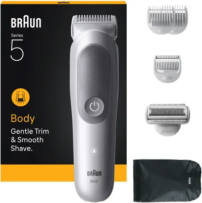 Trimmer pentru corp Braun - BG5550, Grey
