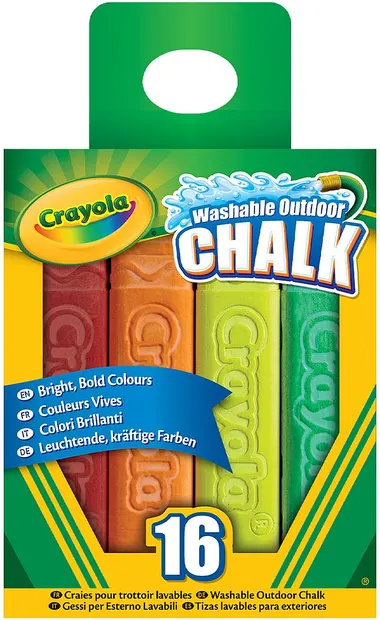 Set de cretă colorată Crayola - 16 culori