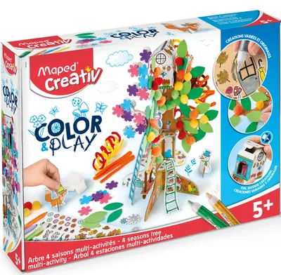 Set Maped Creativ - Fa-ti singur copac, anotimpuri