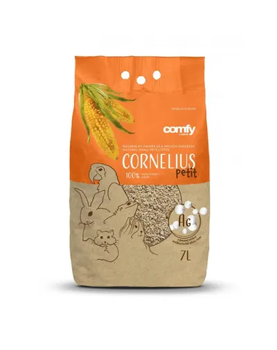 COMFY Cornelius Substrat universal de porumb pentru custi si voliere 7L Petit Silver