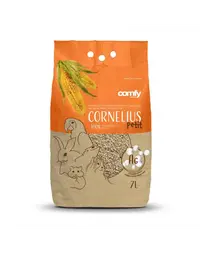 COMFY Cornelius Substrat universal de porumb pentru custi si voliere 7L Petit Silver