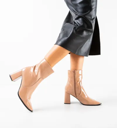 Botine dama Rafino Nude