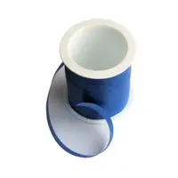 Minirolă rafie sintetică albastru 10m x 10mm