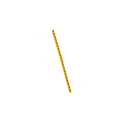 Eticheta Duplix - negru capital letter on yellow backgrotund - ''S''