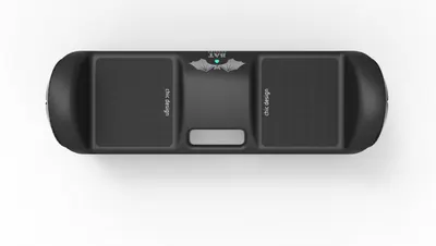Hoverboard copii premium BAT Concept design by Chic scuter electric revolutionar 2 roti de 6.5 inch maner integrat bluethooth speaker leduri lumini diferite boxa incorporata simulator sunet motor greutate admisa 100 kg