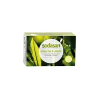 Sapun crema cu ceai verde si lime ecologic 100g Sodasan