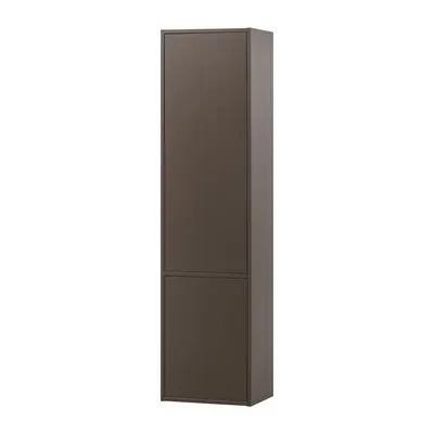 Dulap modular maro închis din lemn de pin 55x215 cm Meggy – WOOOD