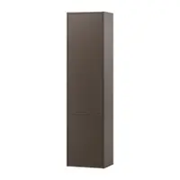 Dulap modular maro închis din lemn de pin 55x215 cm Meggy – WOOOD